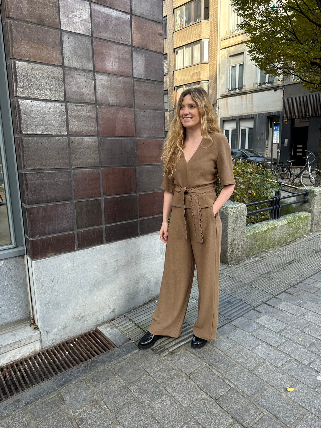 By Malene Birger Campione pantalon bronze