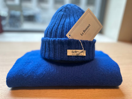 Le Bonnet_beanielogo_blauw